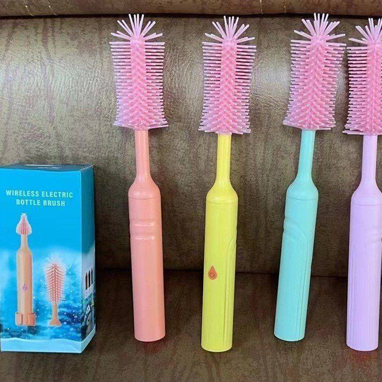 母婴电动奶瓶刷硅胶清洁刷套装婴儿奶瓶清洗机奶嘴刷子神器厂,厨房电器,奶瓶消毒器/消毒锅,淘宝优惠券,粉丝福利购,淘宝优惠卷