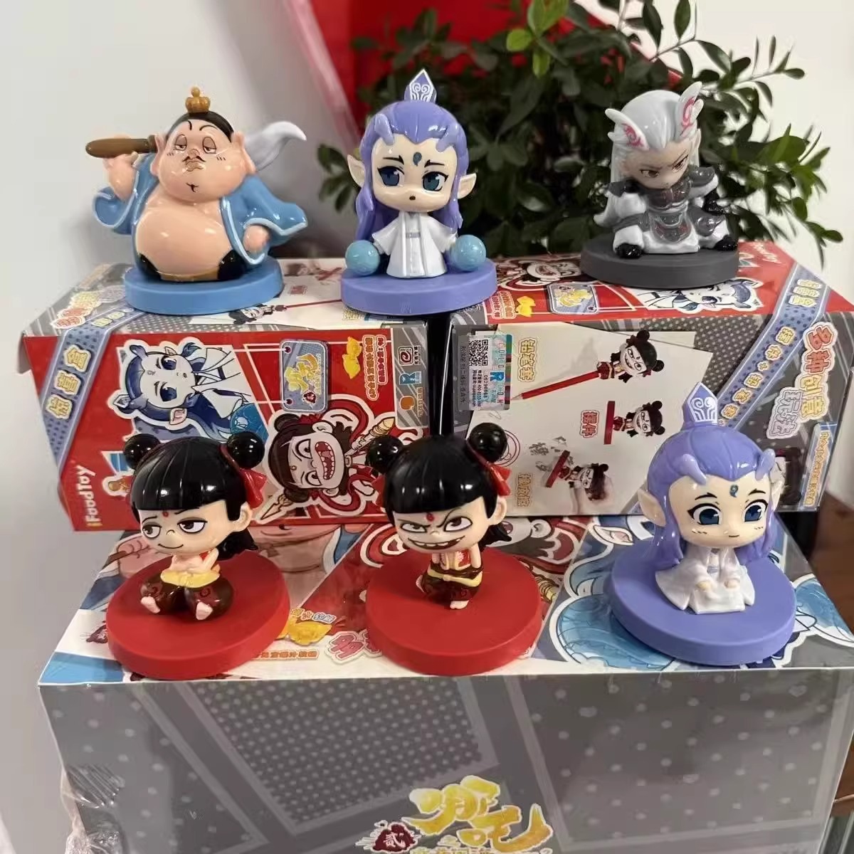 哪吒盲盒手办洞洞乐玩具