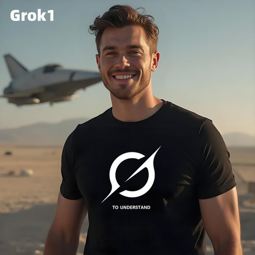 Grok｜XAi人工智能纪念衫｜全新升级防紫外线/冰丝凉感/励志T恤