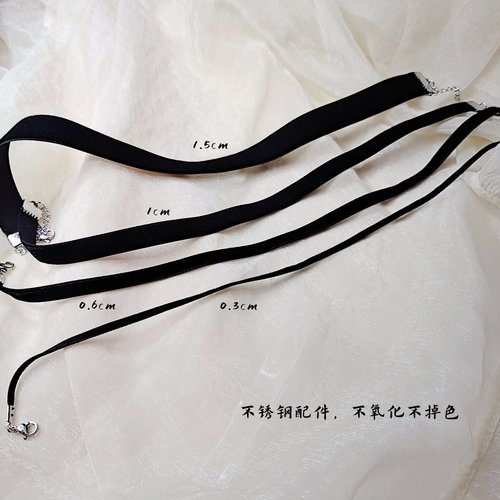 简约颈带choker不褪色