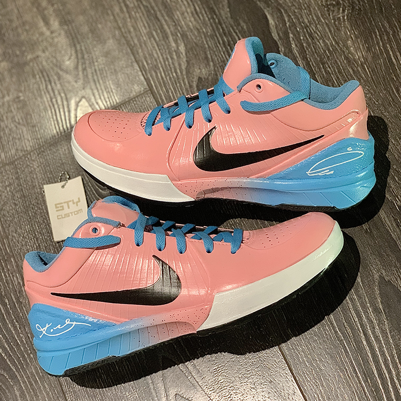 科比篮球鞋Nike低帮减震球星上脚