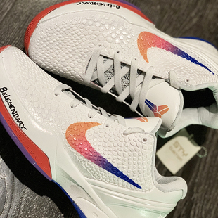 STY定制 ZK6 低帮实战篮球鞋 布克PE太阳 Kobe Zoom Nike 科比6