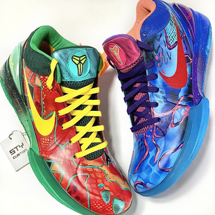 科比4 Kobe what the ZK4 Zoom 实战篮球鞋 STY定制 kobe Nike
