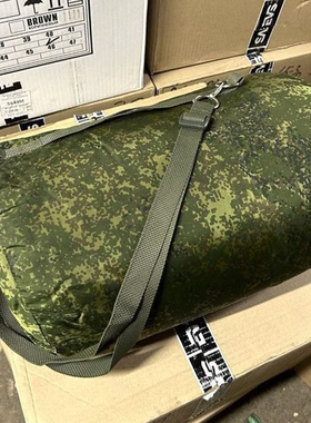 冷战直采原品 俄军公发21新款户外防寒睡袋EMR小绿人迷彩尼龙P棉