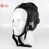 冷战时代苏军飞行头盔内盔 82飞行皮帽 苏联 原品苏空军ShL