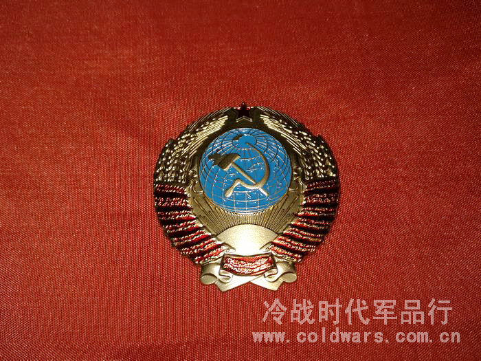 俄罗斯红场纪念品 苏联cccp国徽 迷你版 襟章领章 胜利日徽章胸花