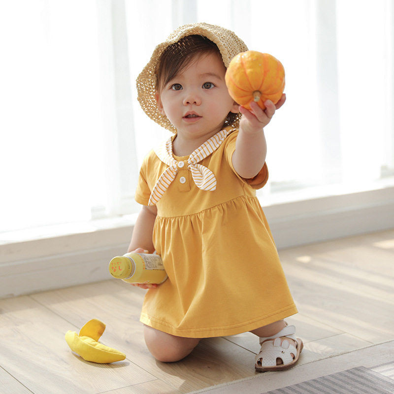 啊咪啦童装清仓三两周岁半女宝宝衣服夏裙子防晒洋气幼童夏天套装