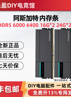 阿斯加特DDR5 6000 6400 32G 女武神C28博拉琪 海拉 海姆达尔内存