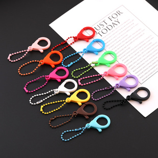 塑料龙虾扣咕卡挂链钥匙扣 diy手工自制包包公仔挂件饰品材料配件