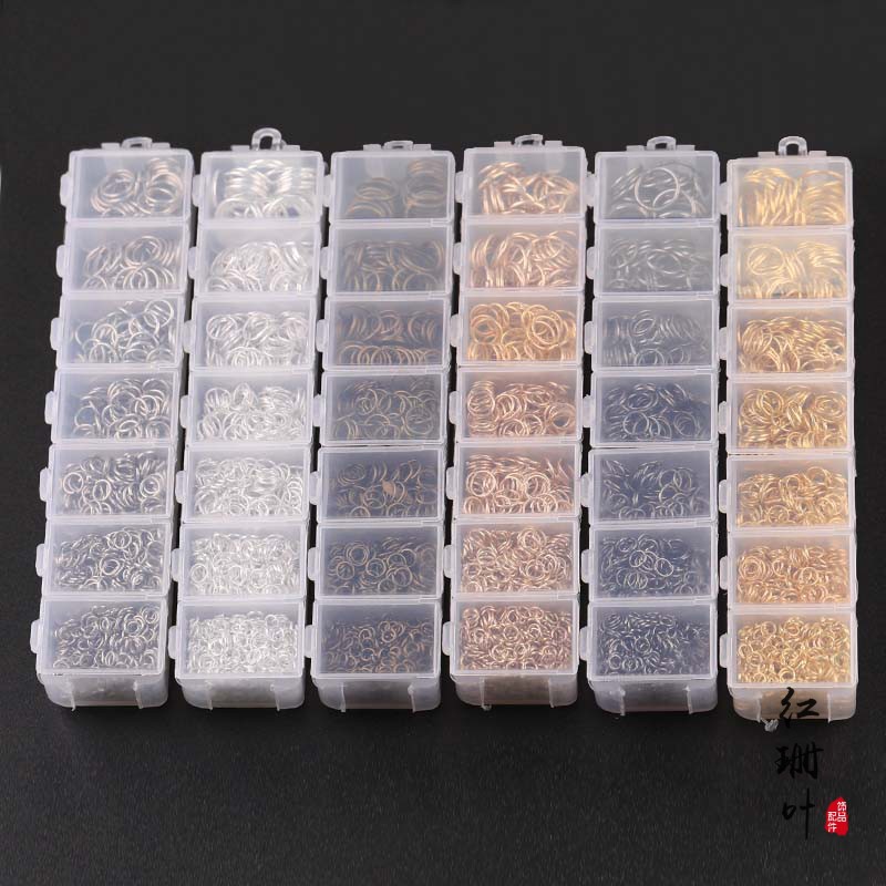 手工唐三匠铁铁圈diy耳环项链