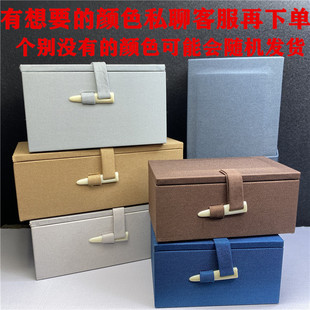 印章锦盒寿山石印章盒锦盒包装盒高档印章锦盒 单盒收纳盒 红色盒