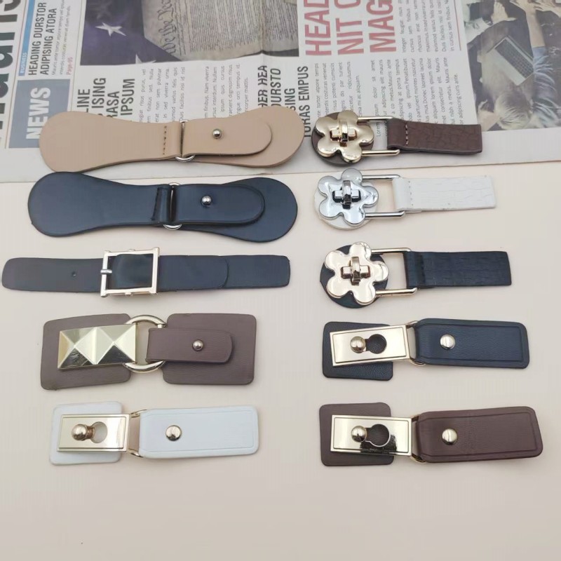 金属皮对扣毛呢大衣装饰扣风衣扣子外套搭扣皮革锁扣毛衣皮草纽扣