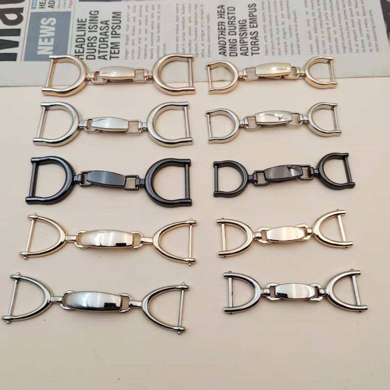 金属对扣搭扣女大衣风衣腰带连接扣装饰扣调节扣箱包配件五金辅料