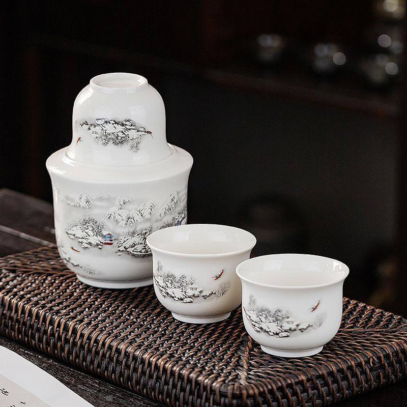 陶瓷温酒器烫酒壶家用