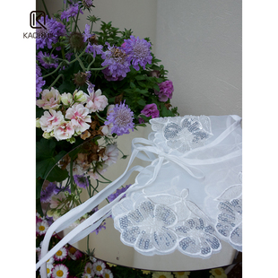 新款 女童夏季 公主小仙女重工亮片刺绣网纱披肩WP025 KAQI原创