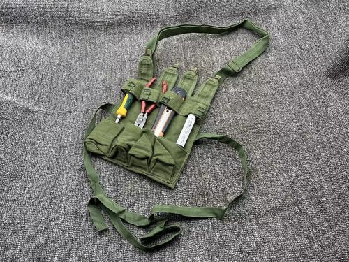 正品老货80年代对越自卫还击木柄67式四仓挎包老山者阴山战术挂包