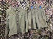 服短裤 保真旧货70年代65式 军套装 对越自卫还击旧货猫耳洞作训外套