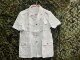 老式 常服短袖 正品 保真老货80年代8.5款 速干衬衫 白色衬衫 正装 海款