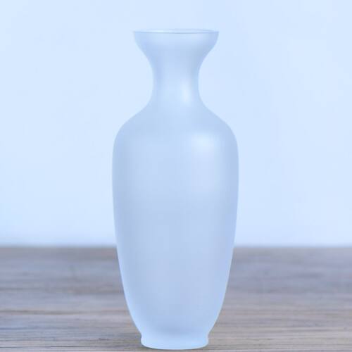 璃岛简约 家居 手工器皿 人工吹制外贸出口玻璃花瓶家居摆件（Di.