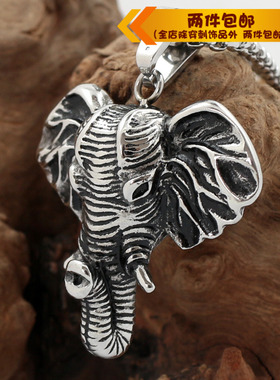 简约时尚项链时尚风钛钢项链吊坠