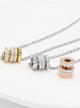 时尚钛钢项链简约欧美网红ins