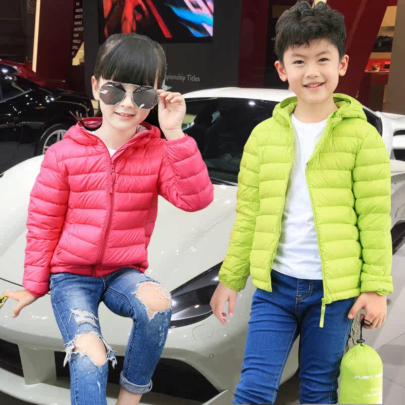 断码清仓儿童羽绒棉服春秋冬款