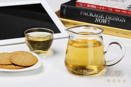台湾宜龙 玻璃公杯 水晶质感 茶海 经典款圆柱形