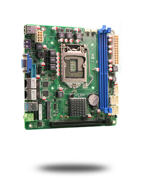现货 B360iPFS主板5SATA接口双千兆网卡B360迷你ITX17*17CM多硬盘