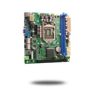 现货 B360iPFS主板5SATA接口双千兆网卡B360迷你ITX17*17CM多硬盘