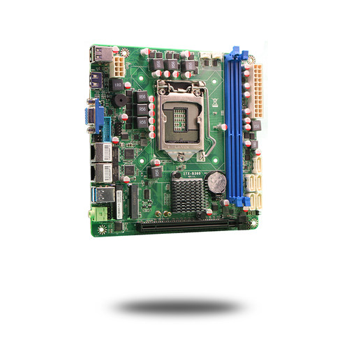 现货 B360iPFS主板5SATA接口双千兆网卡B360迷你ITX17*17CM多硬盘