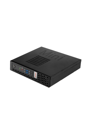 促销迷你主机商用办公家用酷睿i3/i5/i7微型小型mini台式电脑整机