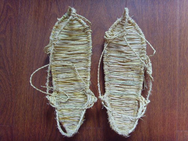 现货湘西纯手工制作 复古纯稻草