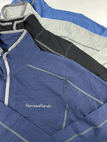 美丽奴羊毛保暖透气户外休闲衣