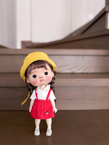 新款bjd6分娃衣小小六体肉肉肥羊小丸子裙子套装大鱼体ob11小胖梨