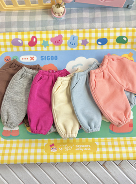 胖点体休闲裤bjd娃衣奶包neng体小肉肉superqbaby小六大胖梨ob11