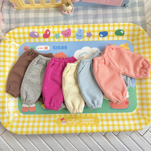 胖点体休闲裤 bjd娃衣奶包neng体小肉肉superqbaby小六大胖梨ob11