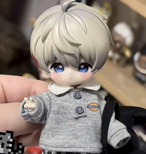 ob11球球兔GSC小胖梨灯笼体小胖点翻领Polo上衣巨婴巨嗒六分bjd新