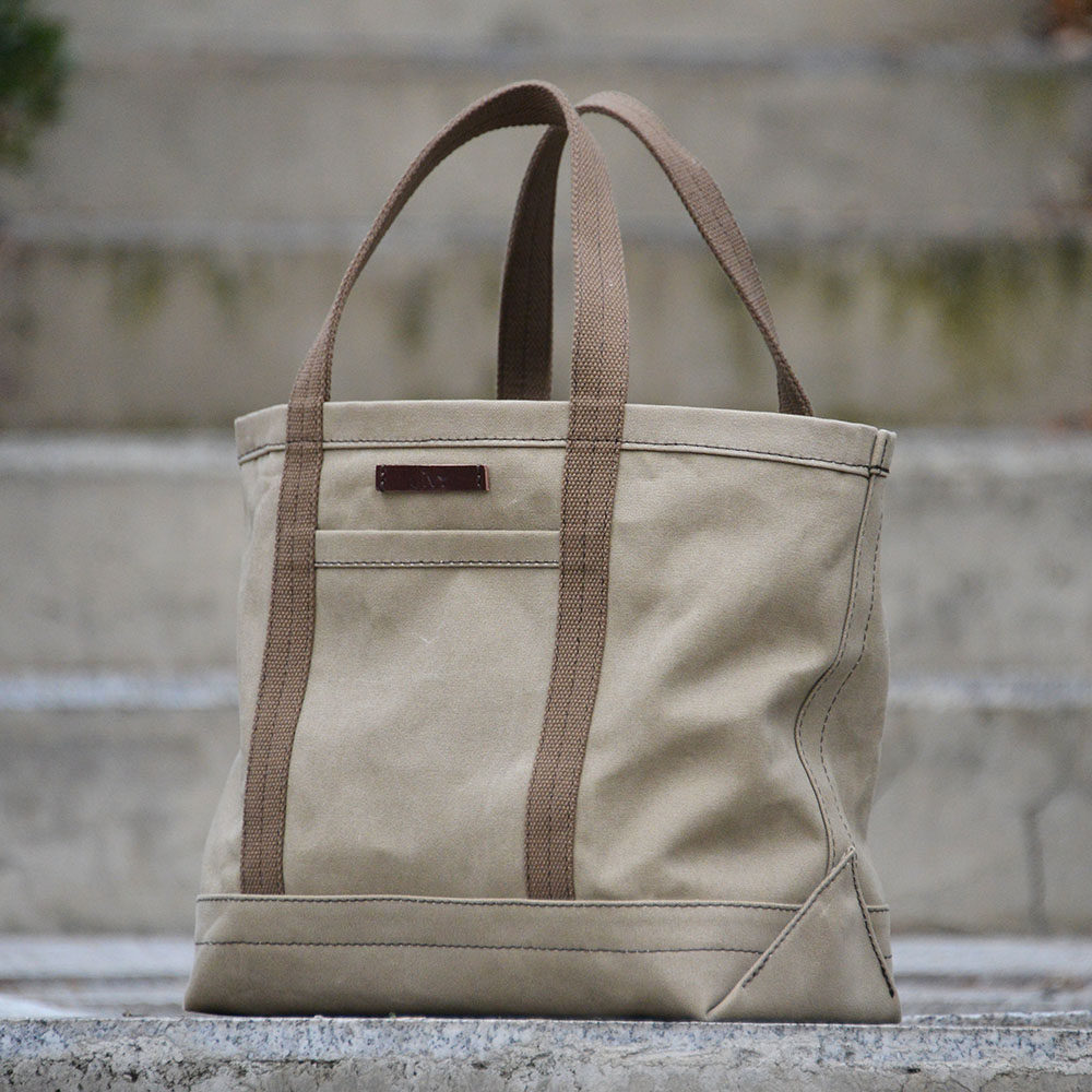 重磅厚洗水帆布托特tote包原创