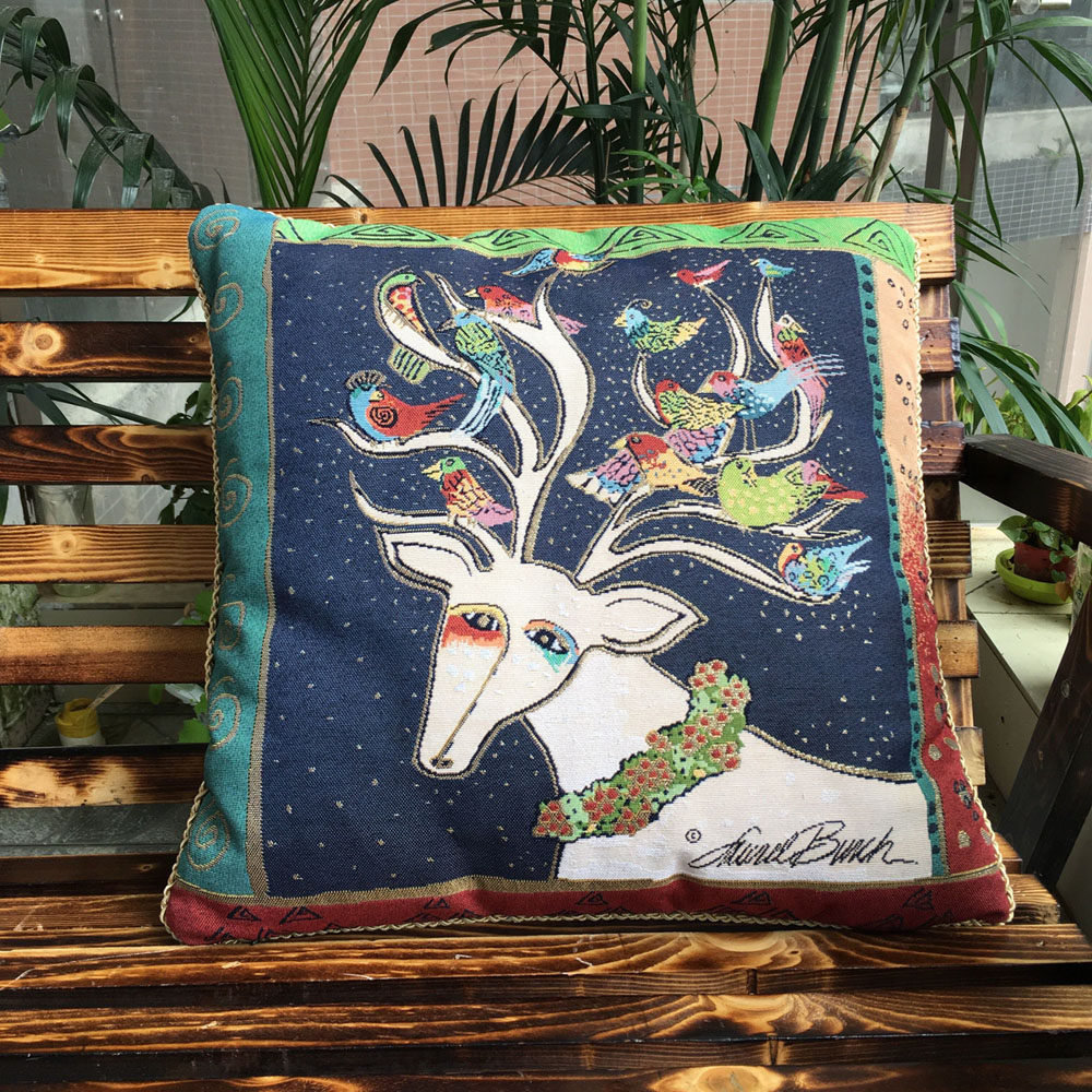 laurelburch厚实原创设计靠垫