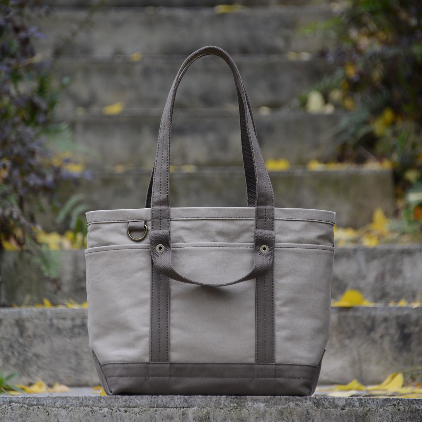 重磅厚硬帆布托特tote包麻茶棕3外袋双手提男女通勤可水洗uivy,箱包皮具/热销女包/男包,时尚帆布包,淘宝优惠券,粉丝福利购,淘宝优惠卷