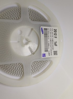 0805三星贴片电容2012F 1UF  20% 25V CL21F105ZAFNNNE整盘2K销售