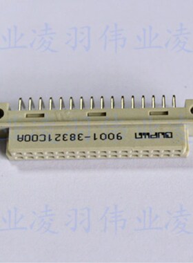 欧式插座 OUPLLN 232弯孔 32P 2.54mm 9001-38321COOA 2*16P 弯孔