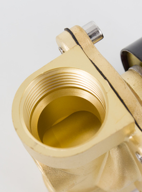 铜节能不发热2W常闭电磁阀水阀气阀开关阀放水阀220v12v24v4分1i.