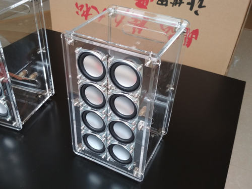 8个喇叭全频人声无源书架音箱