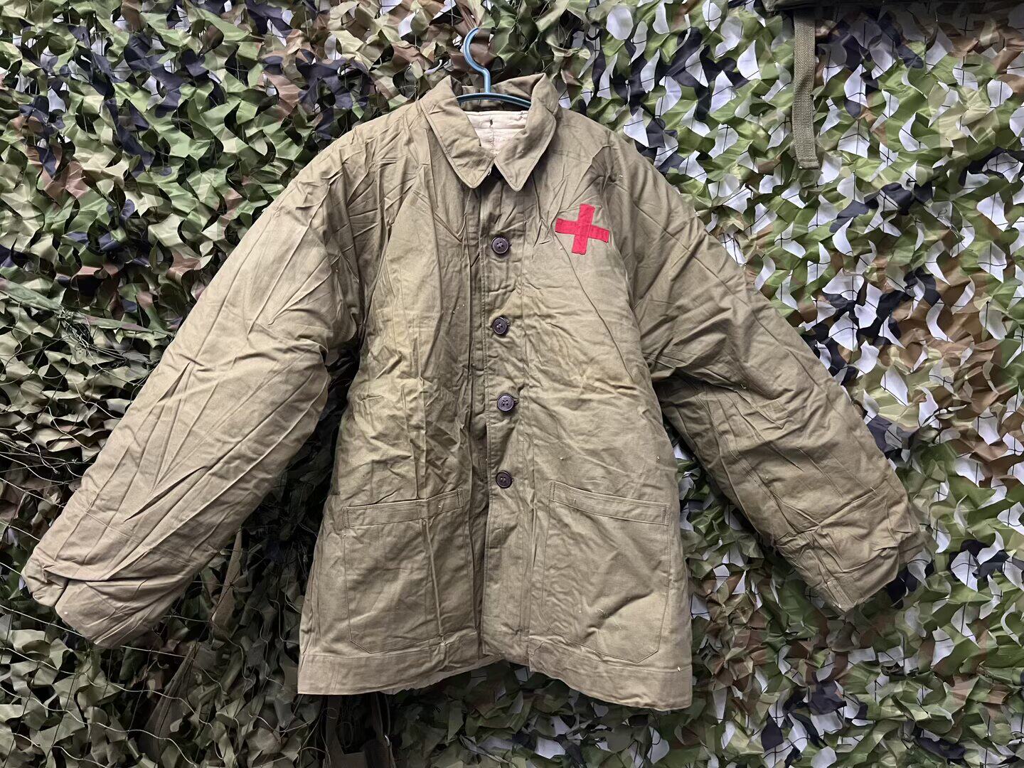 老货正品1964年55式土黄色棉服老式棉大衣复古影视电影短视频拍摄