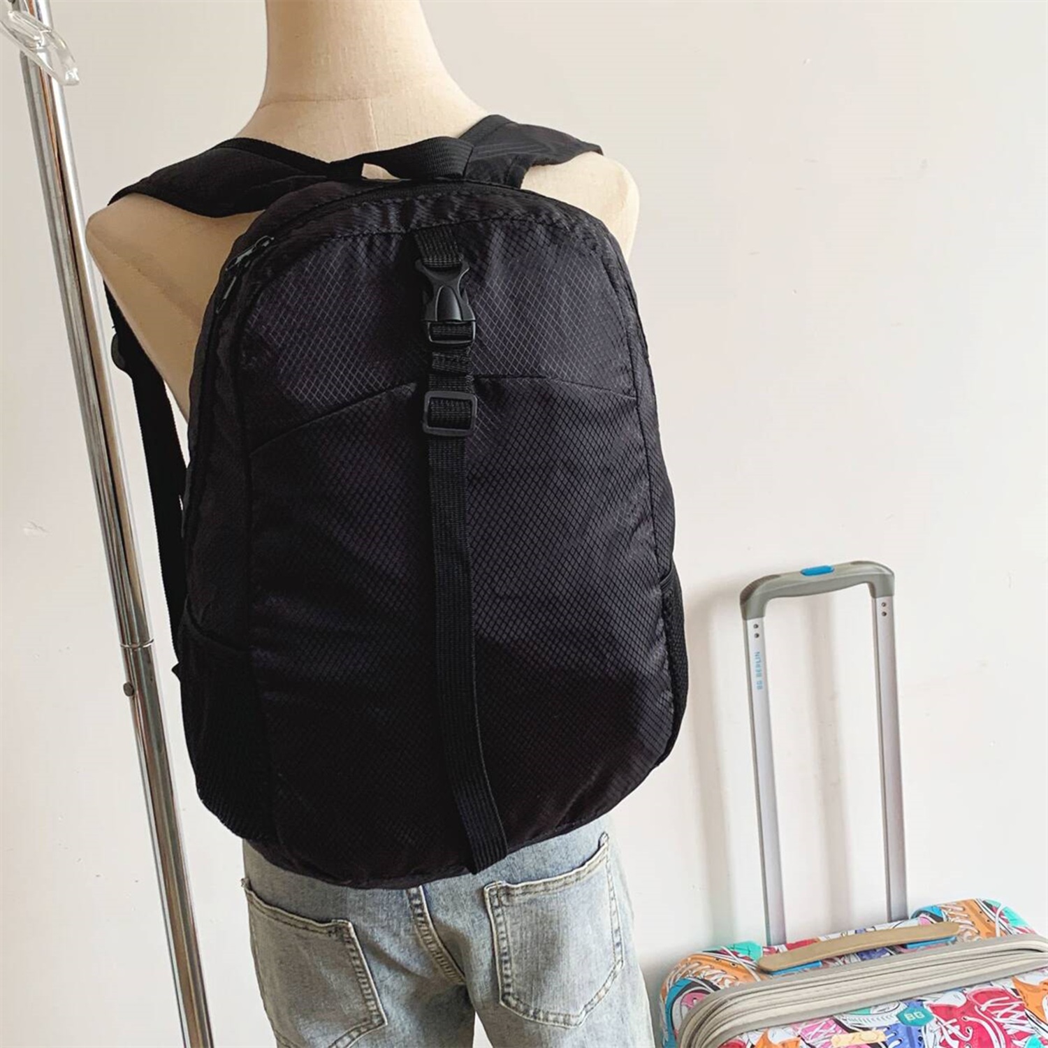 超轻薄可折叠户外贸旅游登山包