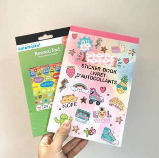 1000多贴 很厚一本40页外贸宝宝喜欢玩卡通贴纸儿童玩具文艺手账