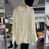 上衣小衫 2026年春装 宽松显瘦洋气减龄国风 新中式 衬衫 新款 流行女装