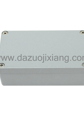 10-7金属铸铝合金接线端子盒防水防尘防雨电源电器壳111x65x37mm