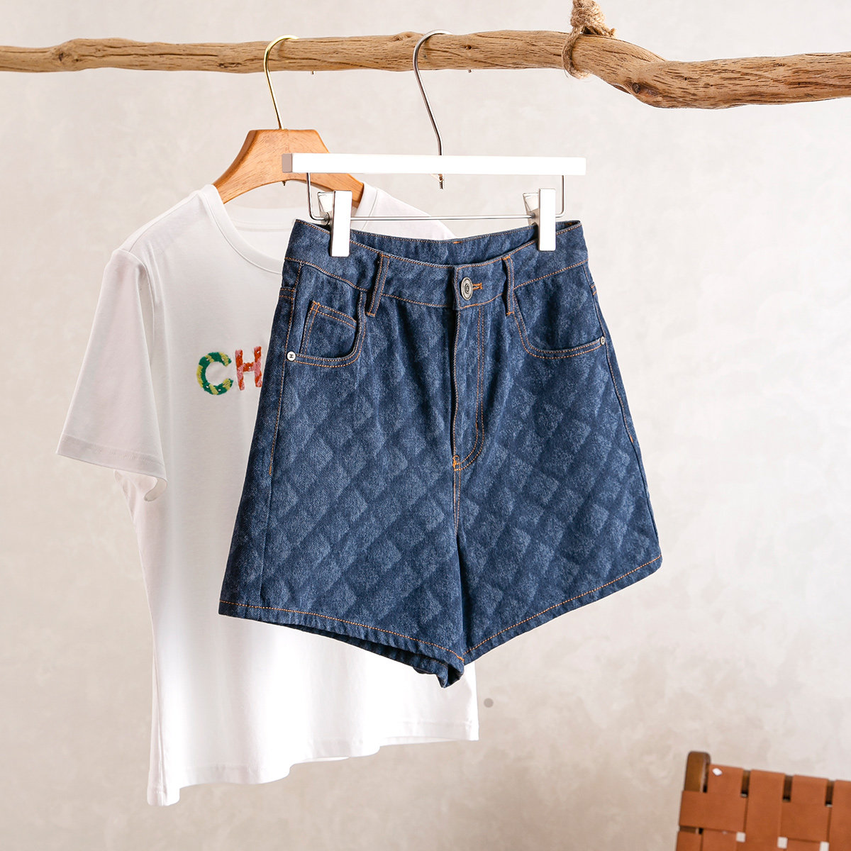 高腰显瘦通勤百搭休闲短裤